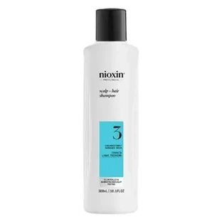 Шампунь Nioxin System 3 для умеренного выпадения волос, поврежденных/окрашенных волос, 300 мл
