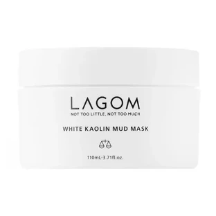 Lagom White Kaolin Mud Mask, Очищающая маска с белой глиной для комбинированной и жирной кожи, 110 мл