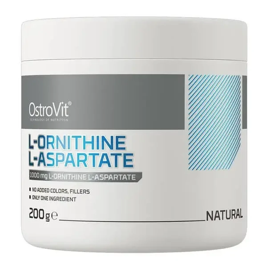 OstroVit L-аспарагинат L-орнитина, порошок, натуральный вкус, 200 г: цены и характеристики