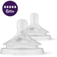 Мягкая силиконовая соска AVENT Natural Response для детей от 6 месяцев (поток 5 капель), 2 шт. [SCY965/02]