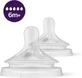 Мягкая силиконовая соска AVENT Natural Response для детей от 6 месяцев (поток 5 капель), 2 шт. [SCY965/02]