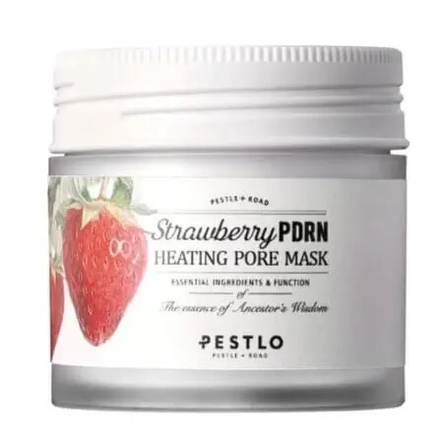Очищувальна маска Strawberry PDRN Heating Pore Mask, 70 г, Pestlo: ціни та характеристики