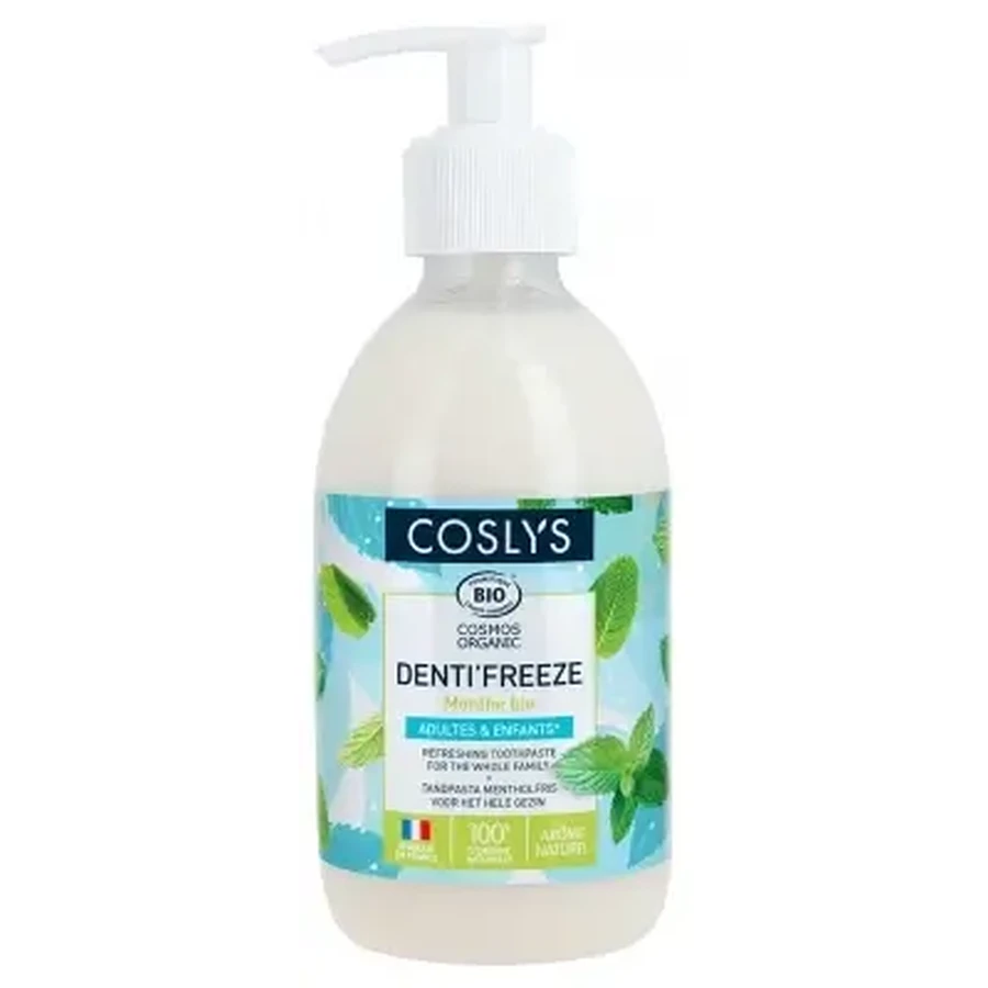 Coslys Denti'Freeze — зубна паста з органічною м'ятою, 350 г: ціни та характеристики