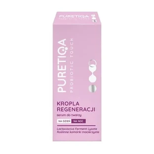 Puretiqa Probiotic Touch «Крапля регенерації», пробіотична сироватка для обличчя, 15 мл