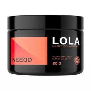 Needed LOLA L-орнитин L-аспартат, порошок, 80 г