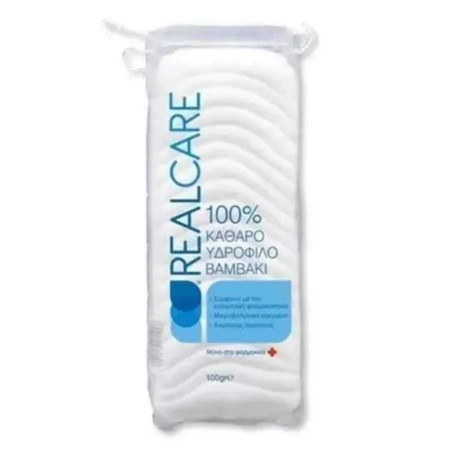 Хлопок REAL CARE — 100 % чистый гидрофильный хлопок высшего качества, прошедший микробиологическую проверку, 70 г: цены и характеристики