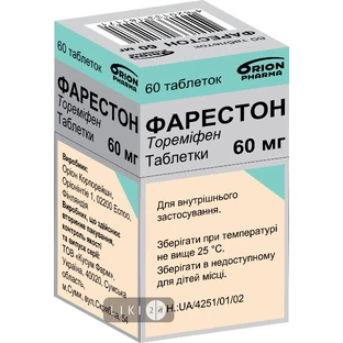 Фарестон табл. 60 мг фл. №60