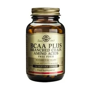 Solgar | BCAA | Амінокислоти з розгалуженим ланцюгом | 50 капсул