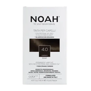 NOAH, краска для волос, 4.0 Brown, 140 мл