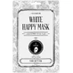 KOCOSTAR White Happy Mask — маска для лица из 100% чистого хлопка с ниацинамидом для сияния и ровного тона кожи