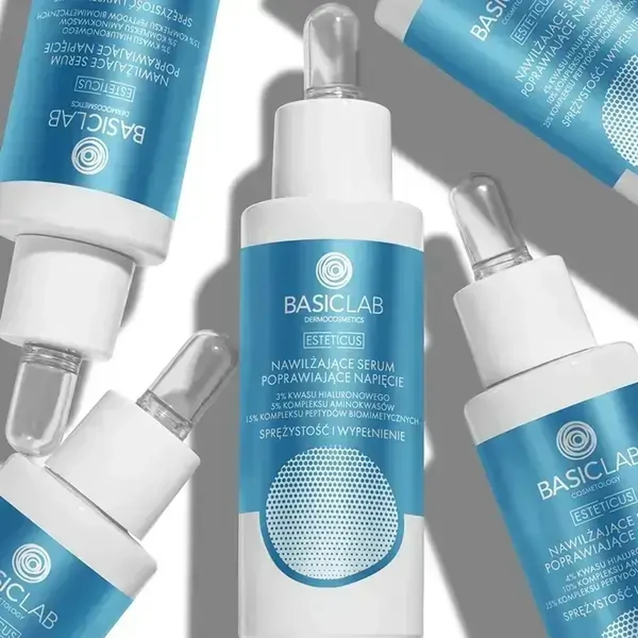 BasicLab Esteticus Dermocosmetics, зволожуюча сироватка для підвищення тонусу шкіри, 15 мл: ціни та характеристики
