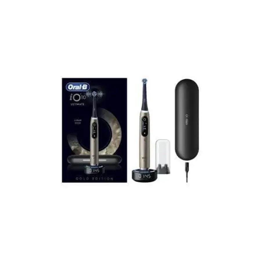 Электрическая зубная щетка ORAL B iO Series10 Ultimate Lunar Gold: цены и характеристики