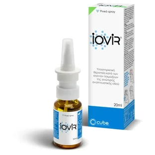 IOVIR Назальный спрей. Противовирусный спрей при заложенности носа, 20 мл