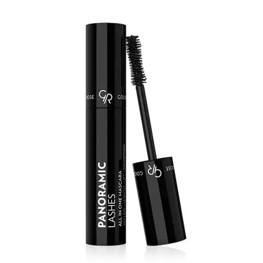 GOLDEN ROSE Panoramic Lashes All In One Туш «Все в одному»: об’єм + довжина + підкручування + чіткість 13 мл: ціни та характеристики
