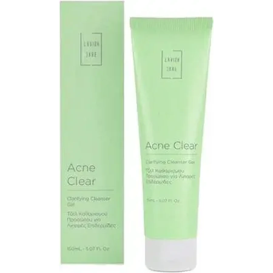 LAVISH CARE Acne Clear Clarifying Cleanser — очищувальний гель для обличчя для жирної шкіри, 150 мл: ціни та характеристики