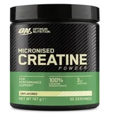 Микронизированный моногидрат креатина без ароматизаторов, 187 г, Optimum Nutrition