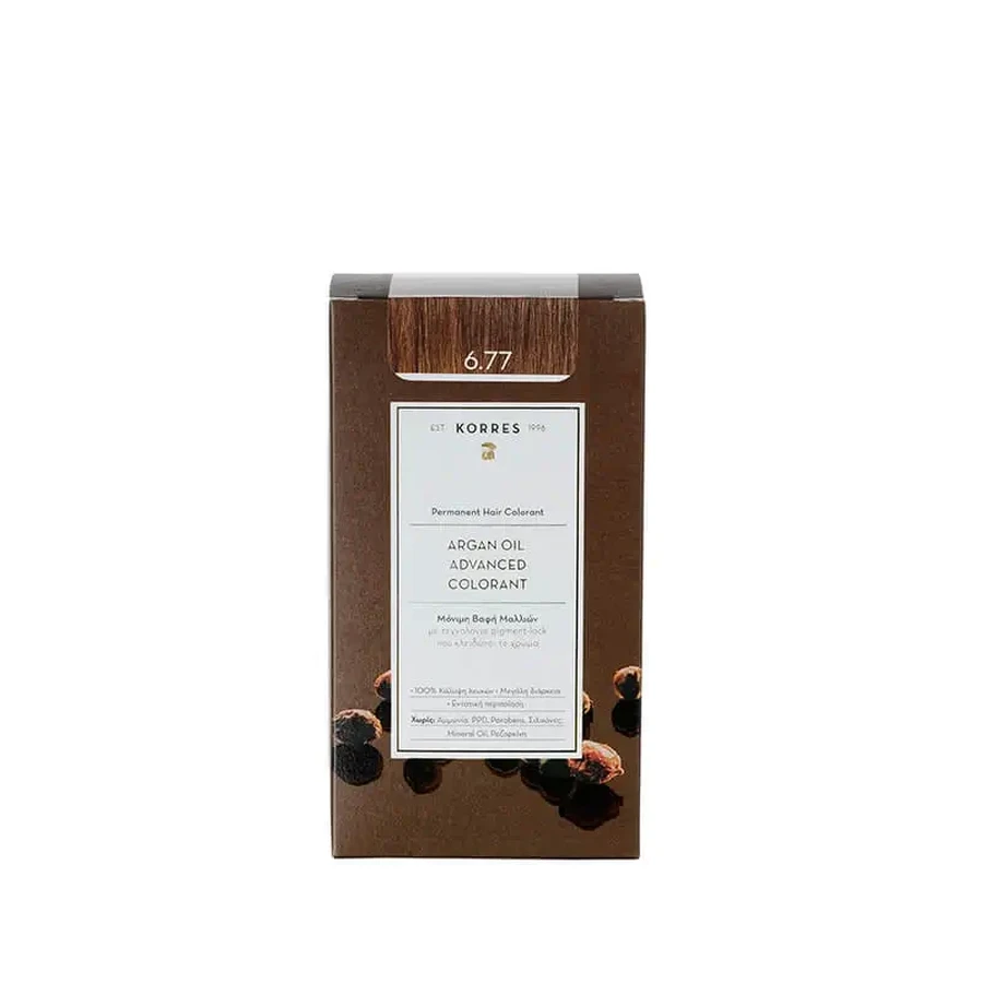 KORRES Argan Oil Advanced Colorant Краска для волос 6.77 Praline 50 мл: цены и характеристики