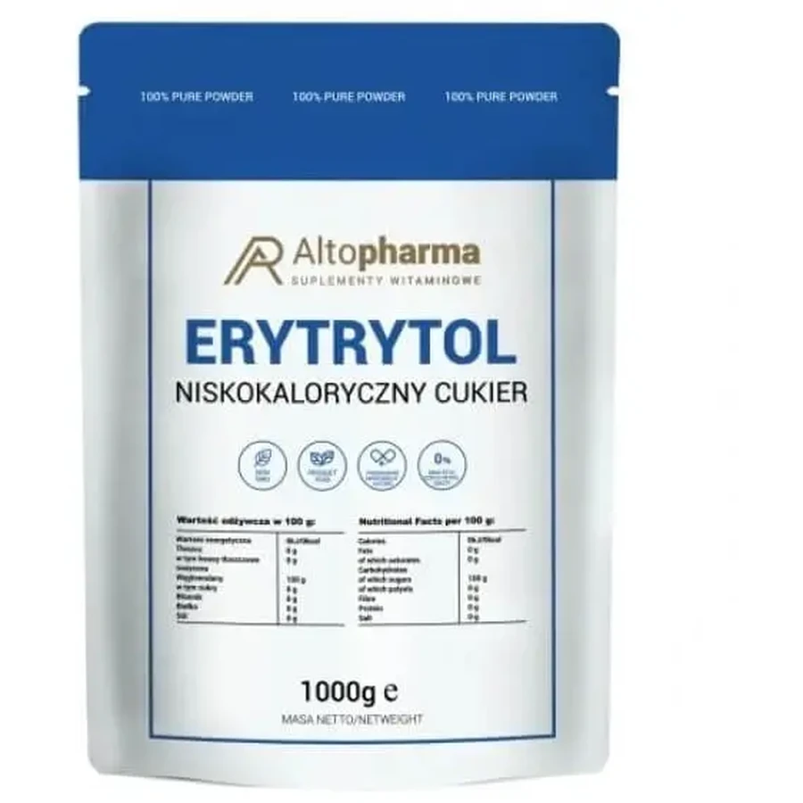 Altopharma Эритрит 1 кг Vege: цены и характеристики