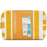 PHARMASEPT Promo Heliodor Face Tinted Sun Cream — тональний сонцезахисний крем для обличчя SPF50, 50 мл та подорожній варіант; Heliodor After Sun Lotion — лосьйон для обличчя та тіла після перебування на сонці, 100 мл та вологостійкий футляр