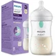 AVENT Natural Response AirFree 3–6 месяцев, пластиковая бутылочка с силиконовой соской Flow 3, 260 мл