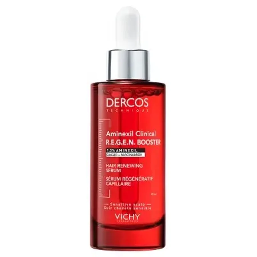 Vichy Dercos Aminexil Clinical R.E.G.E.N Booster Регенеруючий сироватка для волосся 90 мл: ціни та характеристики
