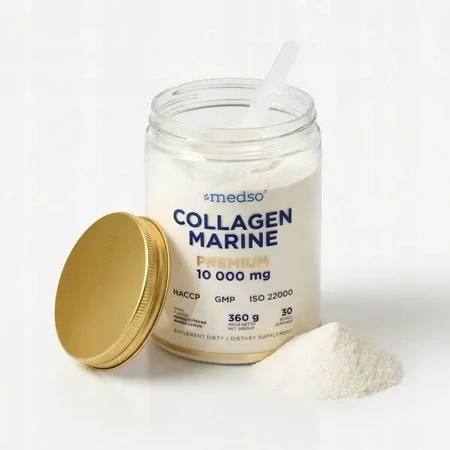 Medso Collagen Marine Premium 10 000 мг, порошок, смак манго-лимон, 360 г: ціни та характеристики