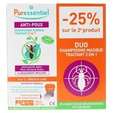 Puressentiel Средство от вшей «2 в 1» (шампунь и маска), упаковка из 2 флаконов по 150 мл