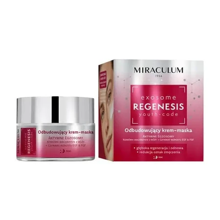 Miraculum Exosome Regenesis, восстанавливающая ночная крем-маска, 50 мл: цены и характеристики