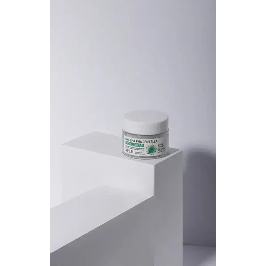 APLB AHA BHA PHA Centella Facial Cream, отшелушивающий и успокаивающий крем для лица с кислотами и центеллой азиатской, 55 мл: цены и характеристики