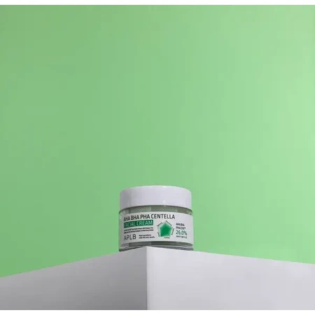 APLB AHA BHA PHA Centella Facial Cream, отшелушивающий и успокаивающий крем для лица с кислотами и центеллой азиатской, 55 мл: цены и характеристики