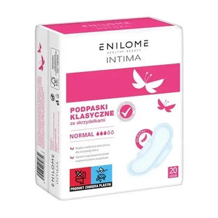Enilome Healthy Beauty Intima, классические прокладки с крылышками, для нормального выделения, 20 шт.