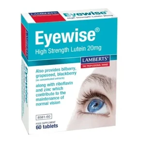 Lamberts | Eyewise — лютеїн підвищеної стійкості, здоров’я очей | 60 таблеток