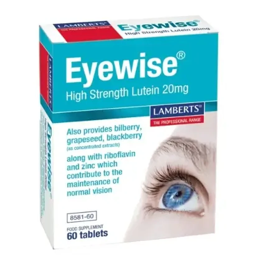 Lamberts | Eyewise — лютеїн підвищеної стійкості, здоров’я очей | 60 таблеток: ціни та характеристики