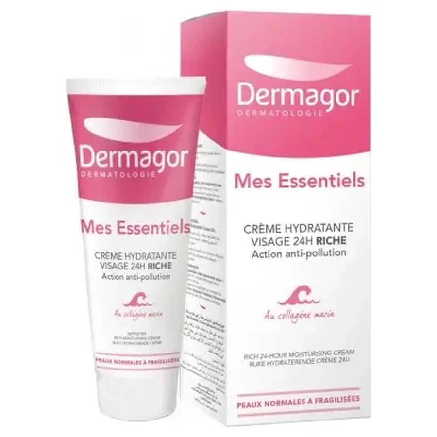 Dermagor My Essentials Насыщенный увлажняющий крем для лица с 24-часовым эффектом, 40 мл: цены и характеристики