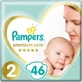 PAMPERS Детские подгузники Premium Care № 2, 4–8 кг, 46 штук, Jumbo Pack