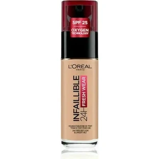 LOREAL Infaillible Foundation 32H Fresh Wear Foundation Тональный крем с легкой текстурой для полного покрытия, сохраняющийся в течение 32 часов, оттенок 145 Rose Beige