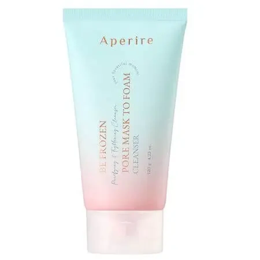 Маска и пенка 2 в 1 с ниацинамидом Be Frozen Pore Mask to Foam Cleanser, 120 г, Aperire: цены и характеристики
