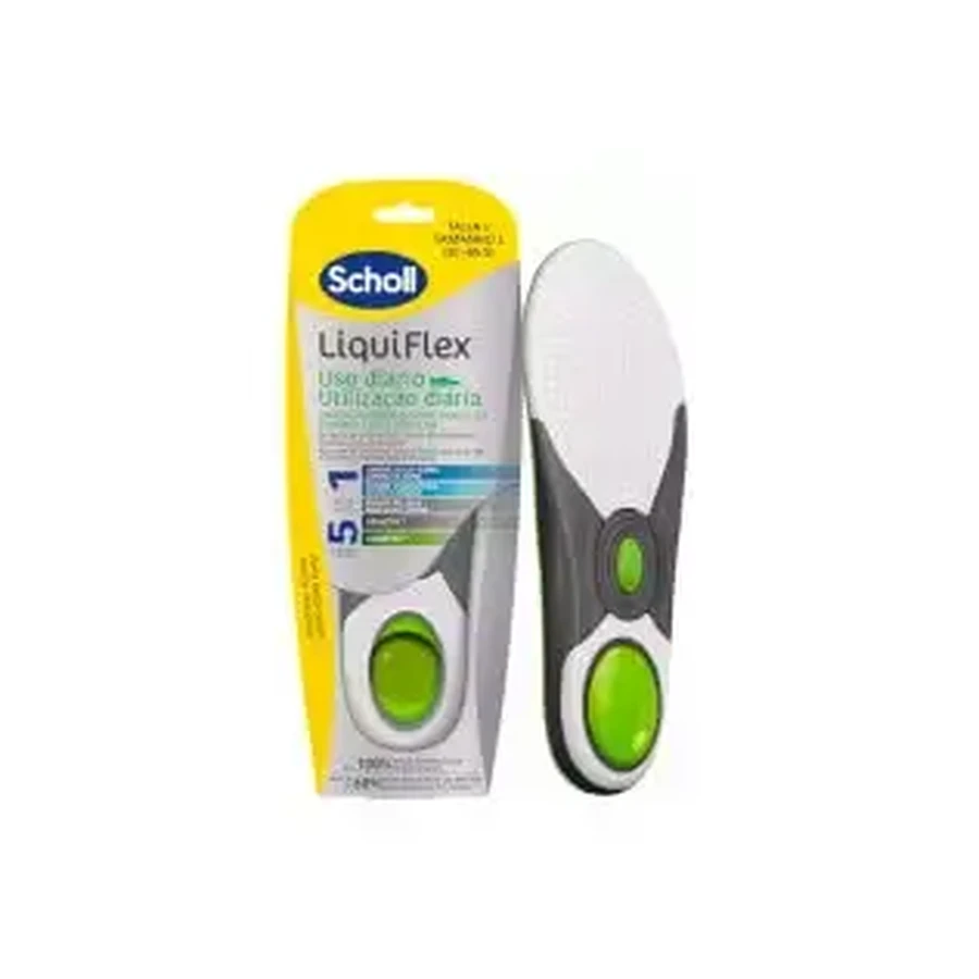 Стельки Scholl Liquiflex для повседневного использования, 2 шт., размер L: цены и характеристики