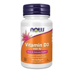Now Foods, Вітамін D-3, 400 МО, капсули, 180 шт.: ціни та характеристики