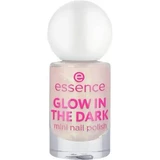 Лак для нігтів 14 Glow In The Dark, Mini Nail Polish, 5 мл, Essence