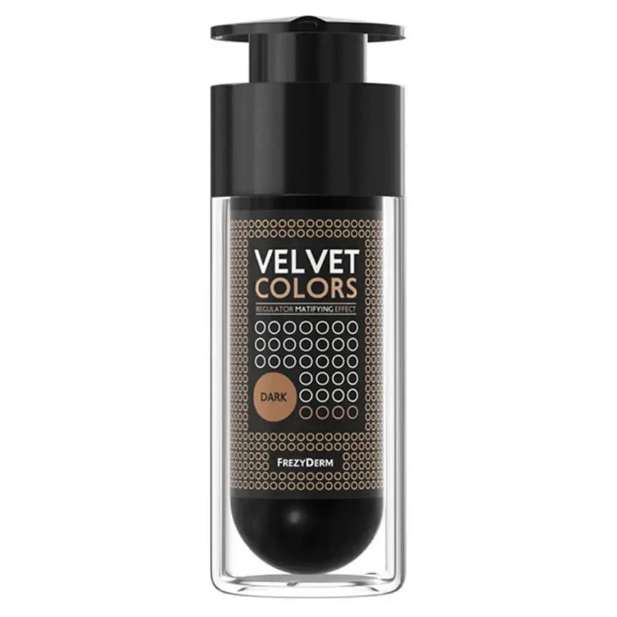 Frezyderm Velvet Colors Regulator, матуючий ефект, темний відтінок, 30 мл: ціни та характеристики