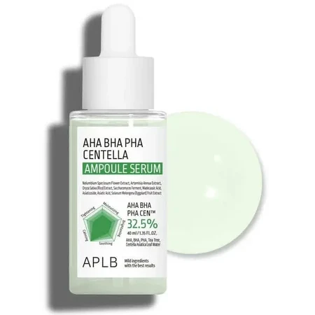 APLB AHA BHA PHA Centella Ampoule, сироватка для обличчя, 40 мл: ціни та характеристики