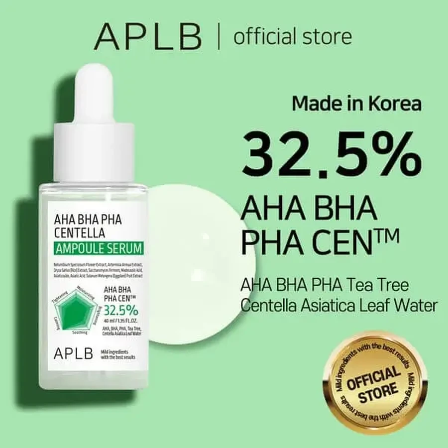 APLB AHA BHA PHA Centella Ampoule, сироватка для обличчя, 40 мл: ціни та характеристики
