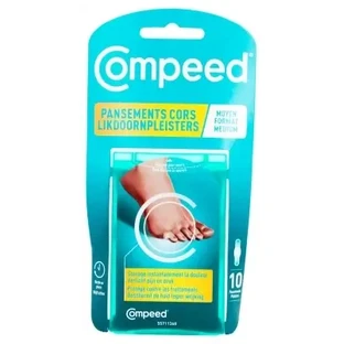 Пластирі Compeed від мозолів, середній розмір, 10 штук
