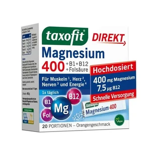Taxofit Magnesium 400, 20 шт.