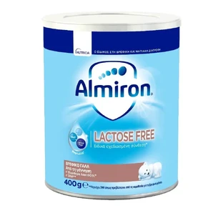 ALMIRON Latose Free для немовлят з непереносимістю лактози, 400 г