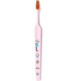 Зубная щетка TEPE Kids Soft для детей от 6 лет в разных цветах — розовый