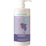 HELENVITA Baby All Over Cleanser Body & Hair — детское моющее средство для тела и волос с ароматом талька, 1000 мл