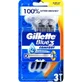 GILLETTE Blue3 Plus Comfort Одноразовые бритвы Бритвы с 3 лезвиями для тщательного и гладкого бритья, 3 шт.