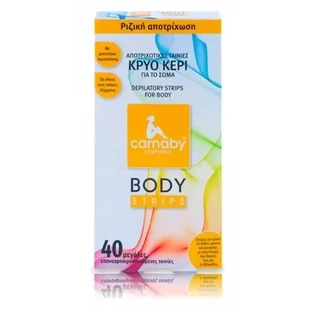 CARNABY Body Strips — полоски с холодным воском для тела, 40 шт.